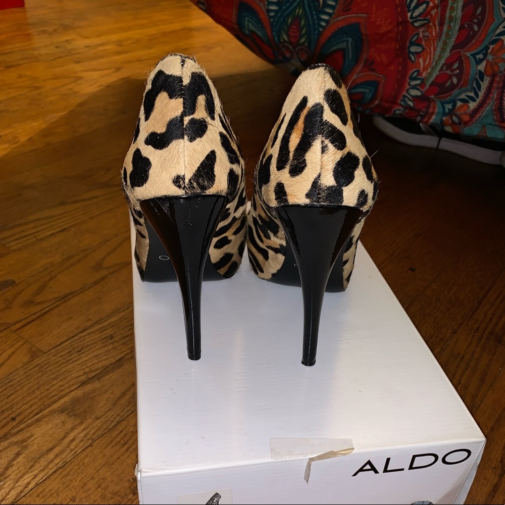 Aldo - Seavers Peep Toe Heels - Picture 3 of 3